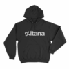 Aitana Alpha Brush Logo Unisex Hoodie Black