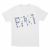 Cuarto Azul Tour Star Typography Unisex T Shirt White