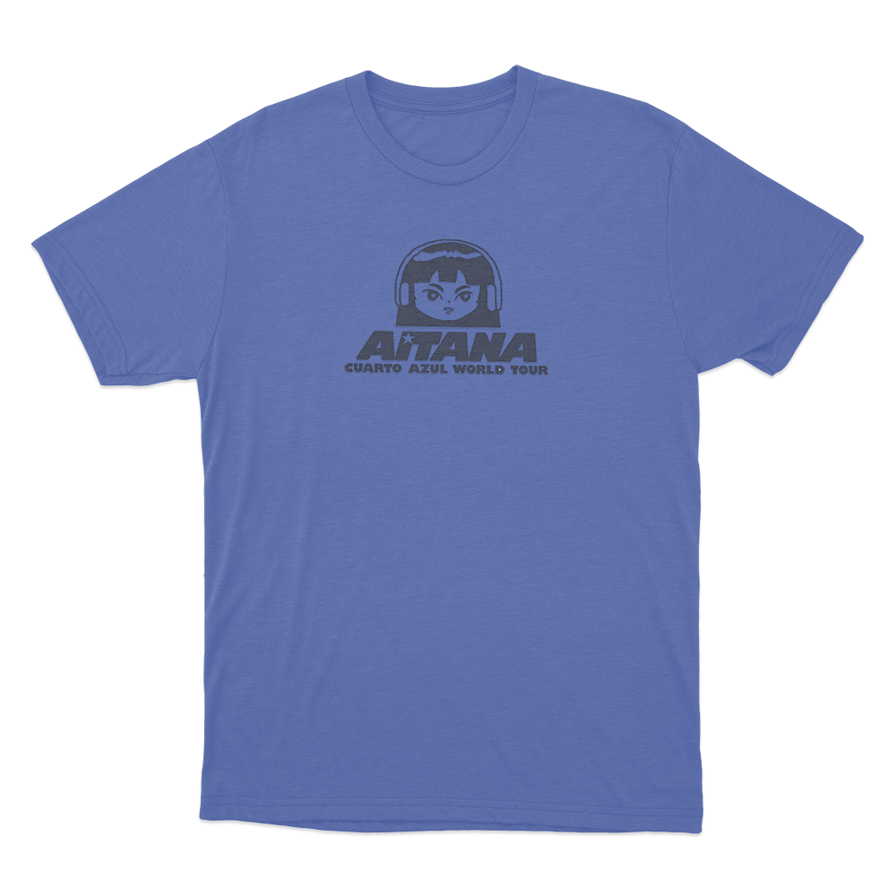 Cuarto Azul World Tour Unisex T Shirt Blue Cuarto Azul World Tour Unisex T Shirt Blue