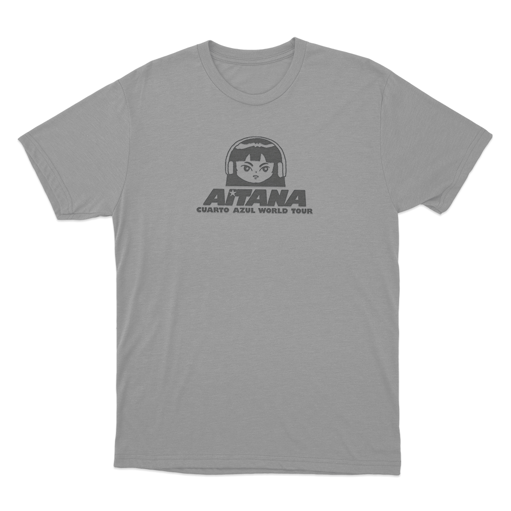 Cuarto Azul World Tour Unisex T Shirt Grey Cuarto Azul World Tour Unisex T Shirt Grey