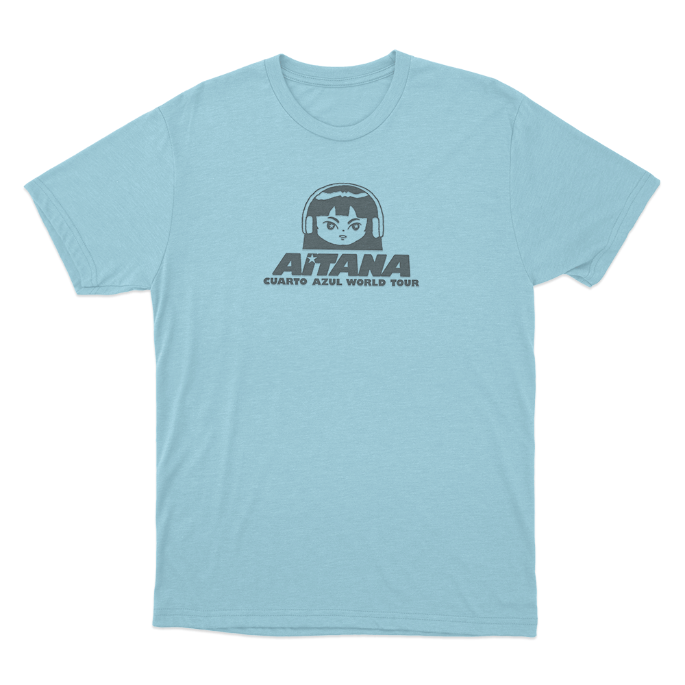 Cuarto Azul World Tour Unisex T Shirt Sky Blue Cuarto Azul World Tour Unisex T Shirt Sky Blue