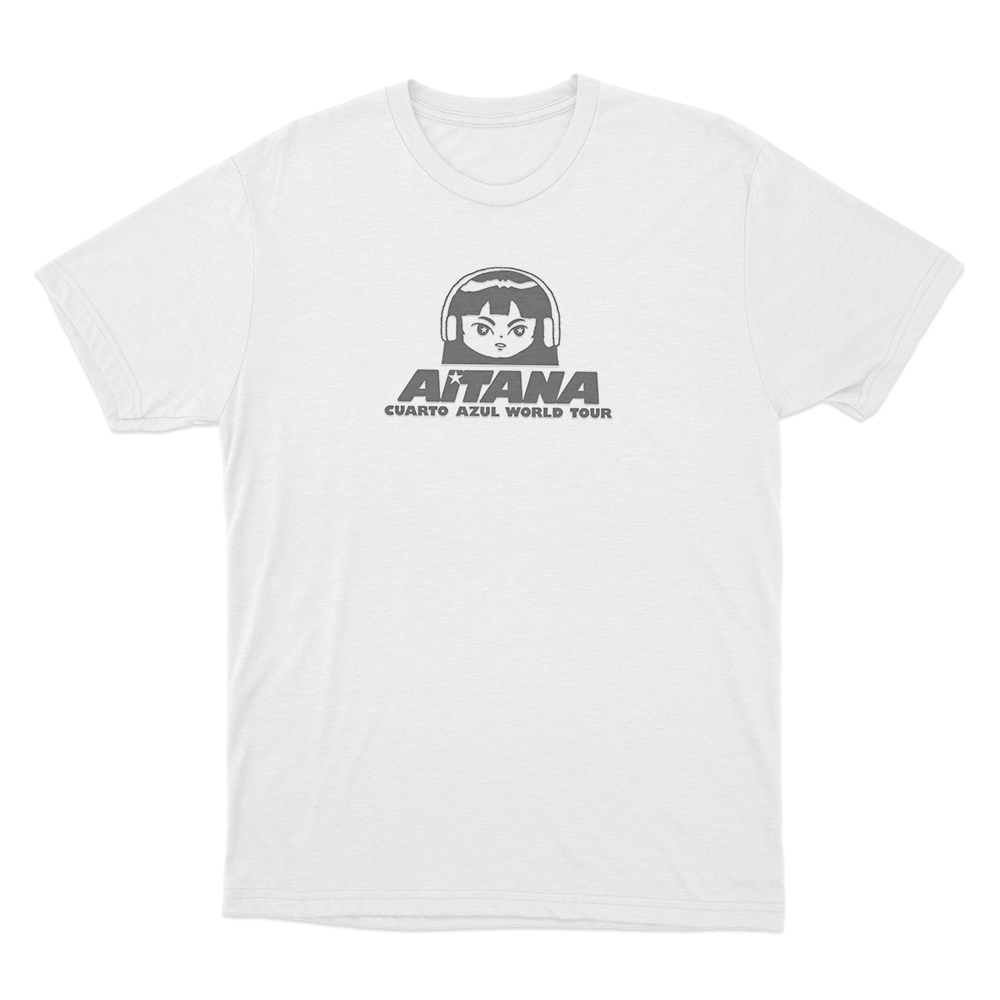 Cuarto Azul World Tour Unisex T Shirt White Cuarto Azul World Tour Unisex T Shirt White